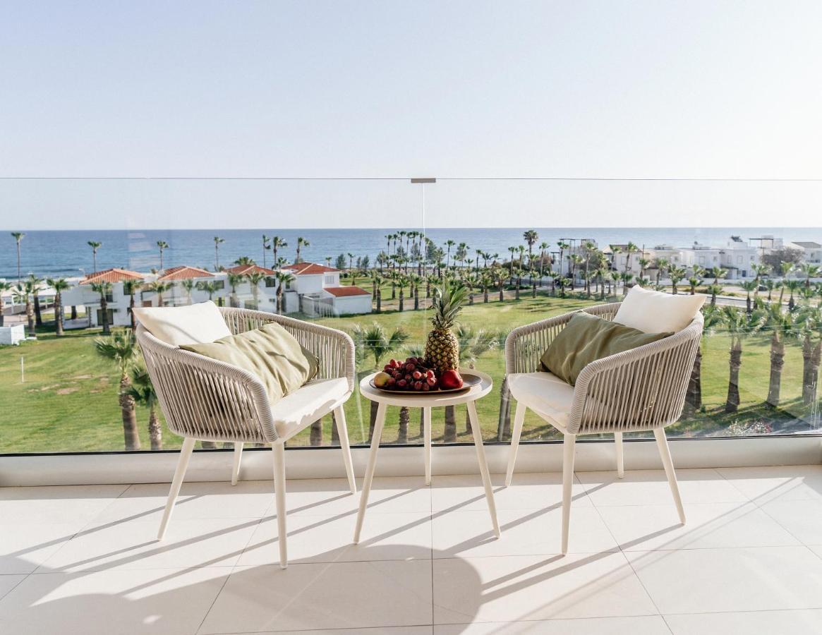 At Herbal Boutique Hotel & Spa Protaras Exterior photo View from the balcony of a suite at the Royal Beach Palace